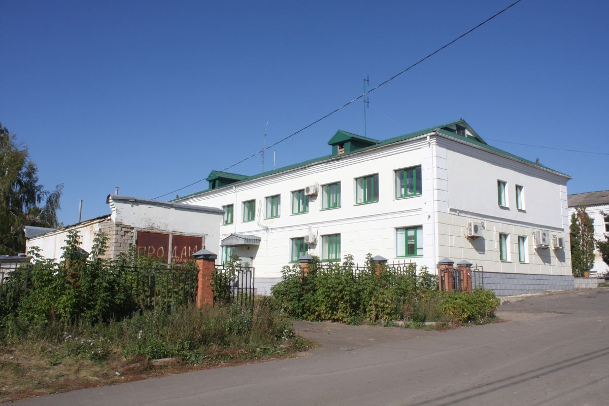 Собор Успения Пресвятой Богородицы, Новосиль (Новосильский район, Орловская область). дополнительная информация, Вид на церковное место с юго-востока