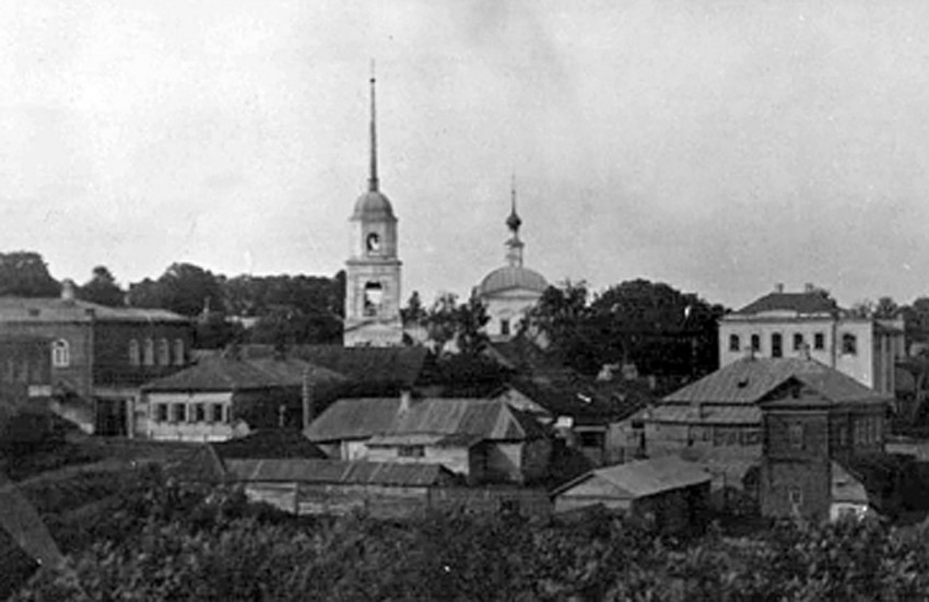 Мценск. Церковь Сергия Радонежского. архивная фотография, источник -amchensk.livejournal.com (Александр К.)