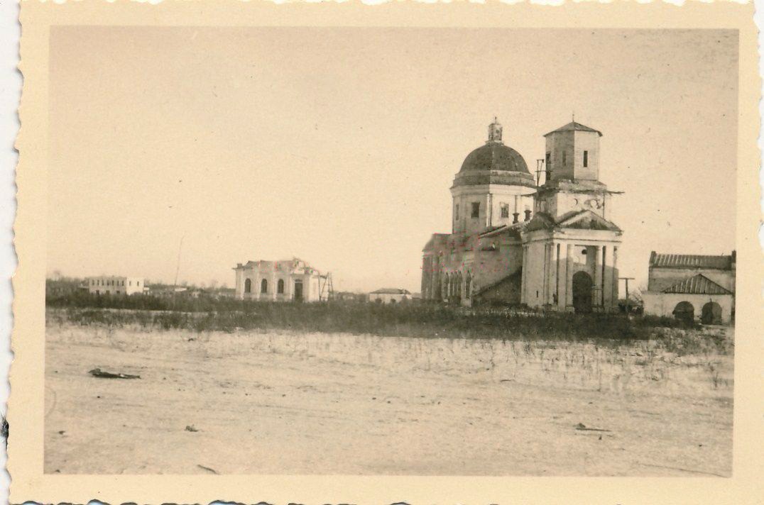 Церковь Параскевы Пятницы, Мценск (Мценский район и г. Мценск, Орловская область). архивная фотография, Фото 1942 г. с аукциона e-bay.de