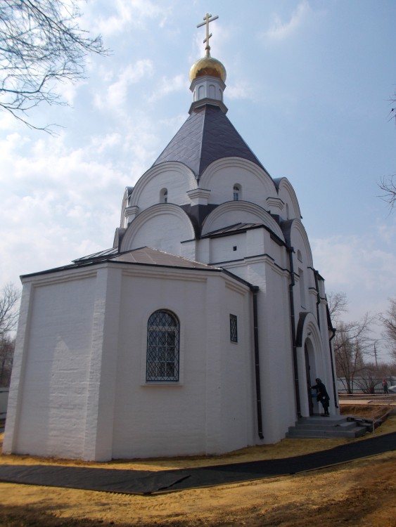 Церковь Александра Невского в парке Победы, Саратов (Саратов, город, Саратовская область). фасады