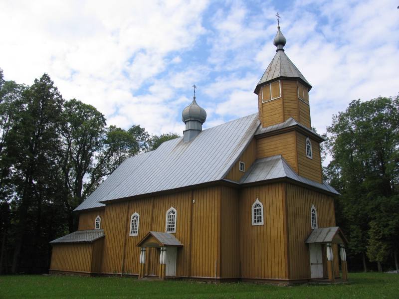 Церковь Иоанна Богослова, Новоберезово (Подляское воеводство, Польша). фасады