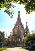 Филёвский парк. Всех Святых в Филёвской пойме, церковь