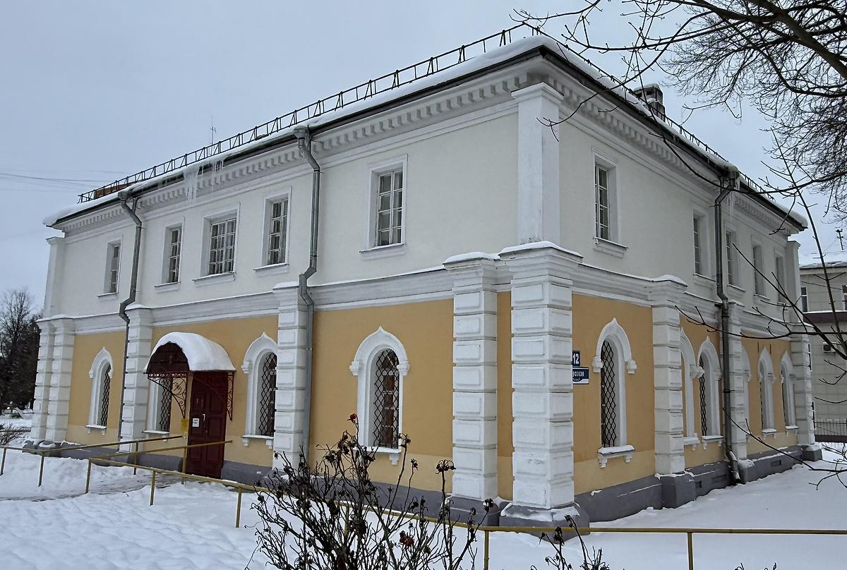 Вид с юго-запада, фасады. Церковь Михаила Архангела на Прусской улице, Великий Новгород (Великий Новгород, город, Новгородская область)