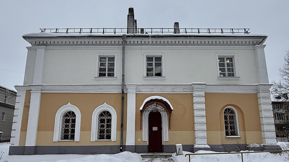 Вид с севера, фасады. Церковь Михаила Архангела на Прусской улице, Великий Новгород (Великий Новгород, город, Новгородская область)