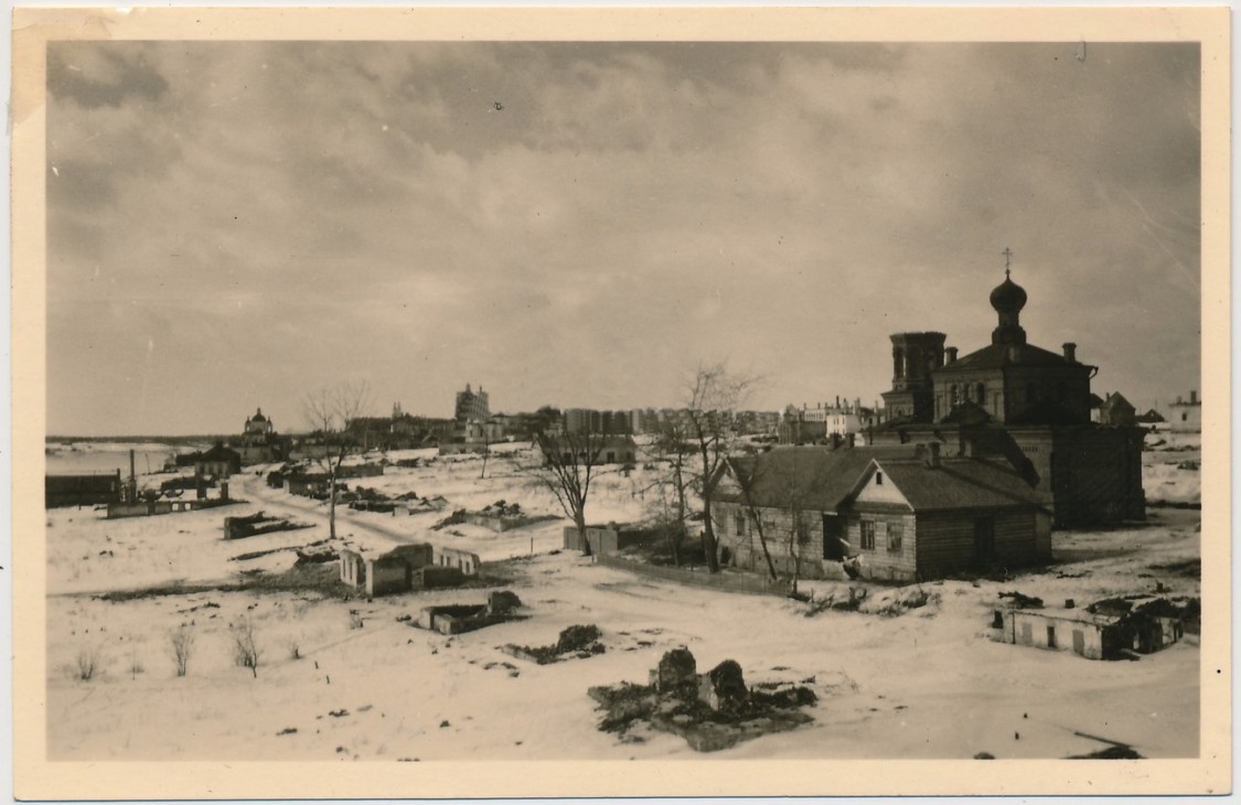 Полоцк. Церковь Покрова Пресвятой Богородицы (старая). архивная фотография, Фото 1941 г. с аукциона e-bay.de