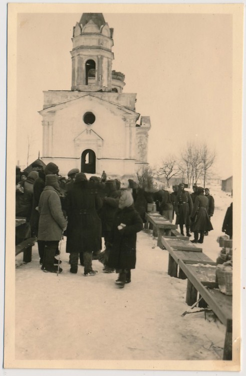 Церковь Сошествия Святого Духа, Полоцк (Полоцкий район и г. Полоцк, Беларусь, Витебская область). архивная фотография, Фото 1941 г. с аукциона e-bay.de
