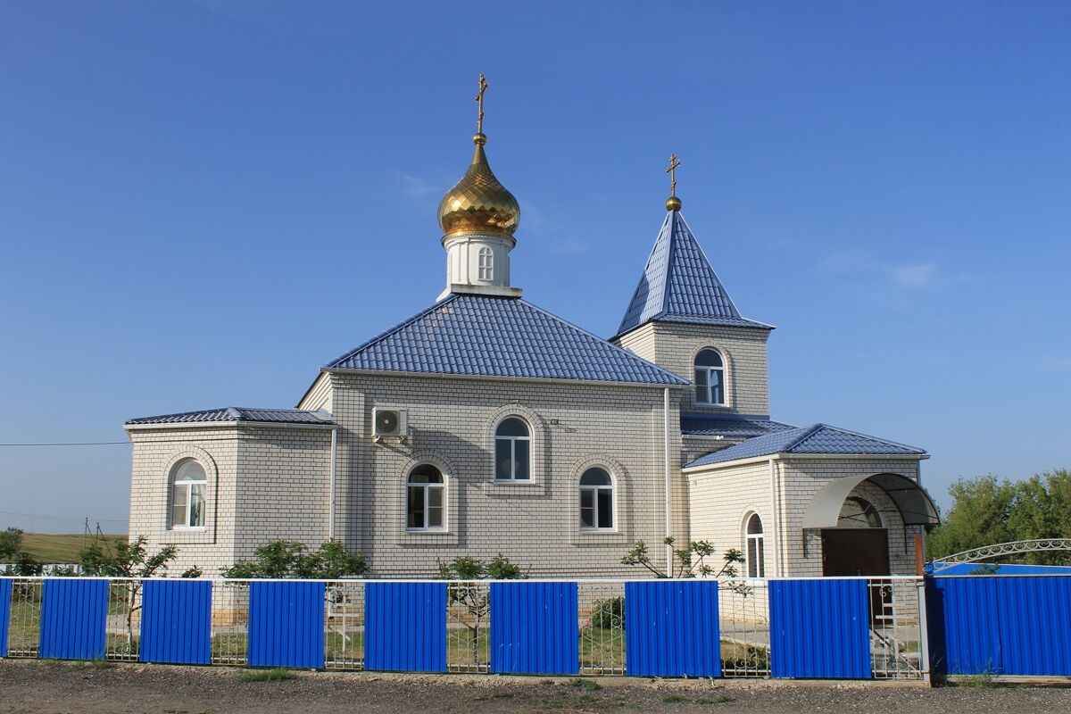 Церковь Николая (Попова) в Верхнем Гнутове, Староселье (Михайловка, город, Волгоградская область). фасады