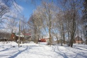 Церковь Рождества Пресвятой Богородицы, Вид на церковное место с юго-востока<br>, Волдынское, Дмитровский городской округ, Московская область