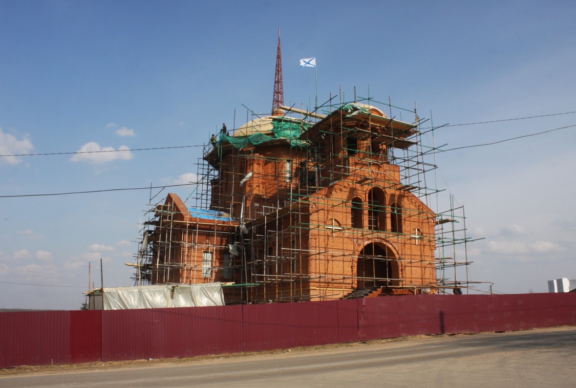 Церковь Рождества Иоанна Предтечи (новая), Комлево (Боровский район, Калужская область). фасады