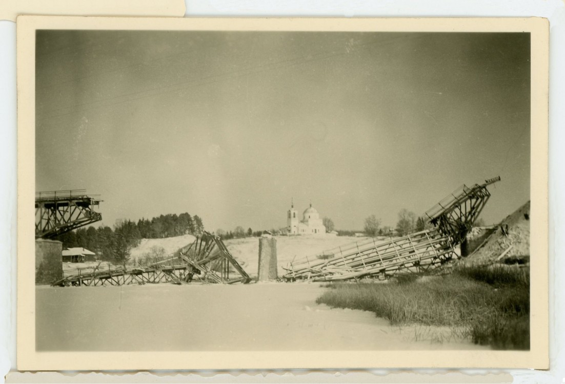 Старая Руза. Церковь Рождества Пресвятой Богородицы. архивная фотография, Фото 1941 г. с аукциона e-bay.de