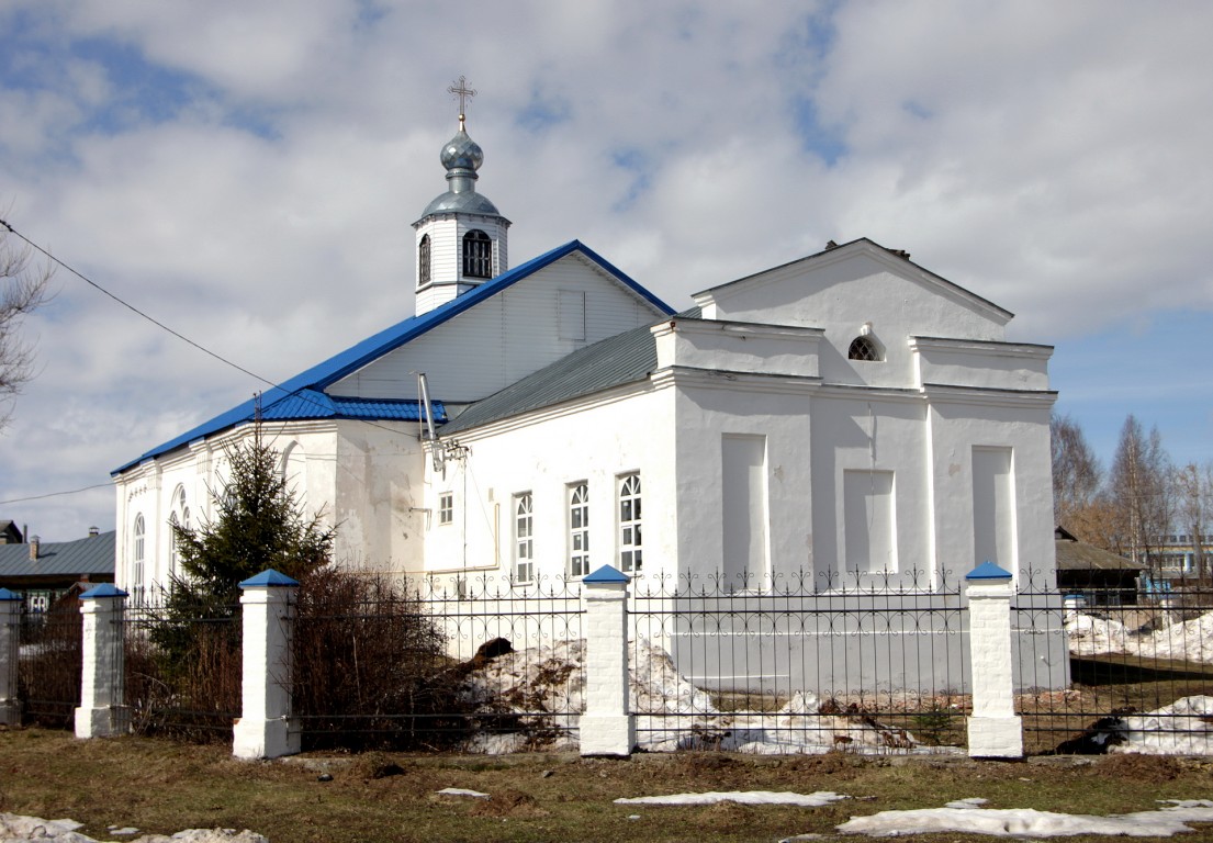 Церковь Владимирской иконы Божией Матери, Кузнецово (Медведевский район, Республика Марий Эл). фасады