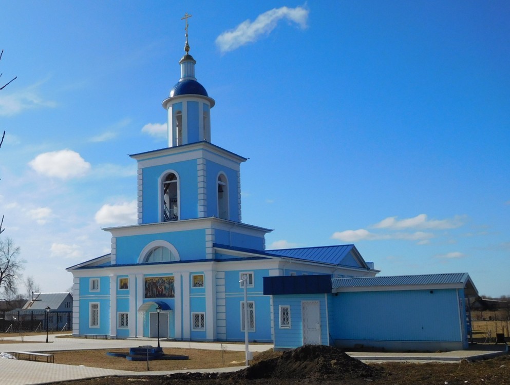 Неизвестная церковь Знаменского скита, Хрипуново (Ардатовский район, Нижегородская область). фасады, Колокольня Знаменской церкви