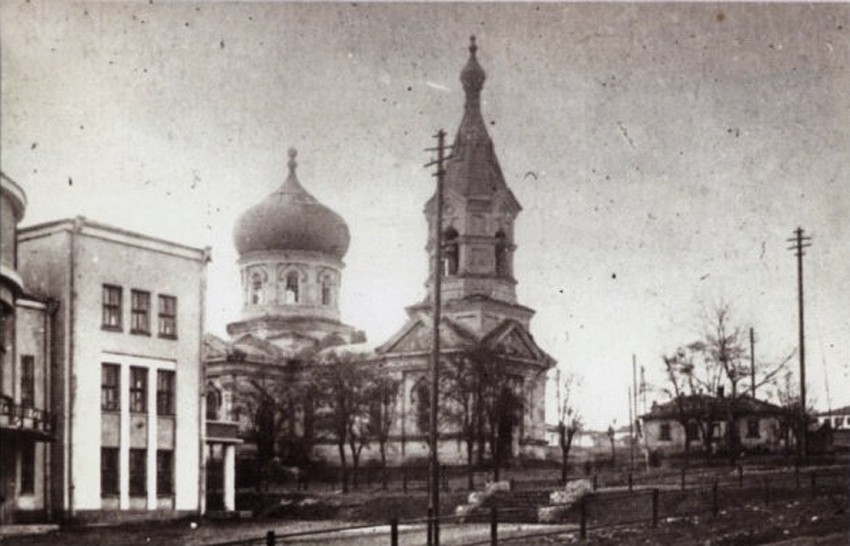 Луганск. Собор Спаса Преображения. архивная фотография