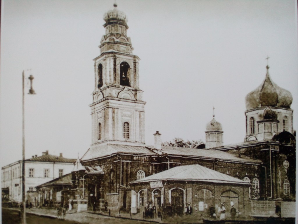 Церковь Воскресения Христова, Малоархангельск (Малоархангельский район, Орловская область). архивная фотография, источник - Орловская губерния. Страницы фотолетописи Лысенко А.И.