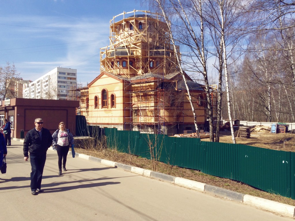 Балашиха. Церковь Екатерины в Новом Свете. документальные фотографии