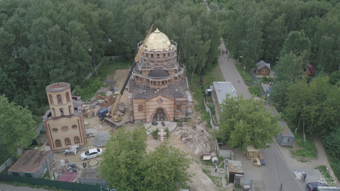 Балашиха. Церковь Екатерины в Новом Свете. документальные фотографии, ООО СРК Искон