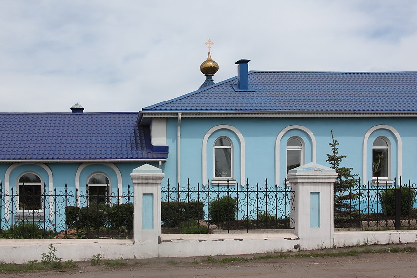 Церковь Андрея Первозванного, Магнитогорск (Магнитогорск, город, Челябинская область). фасады, Вид с улицы Колхозной
