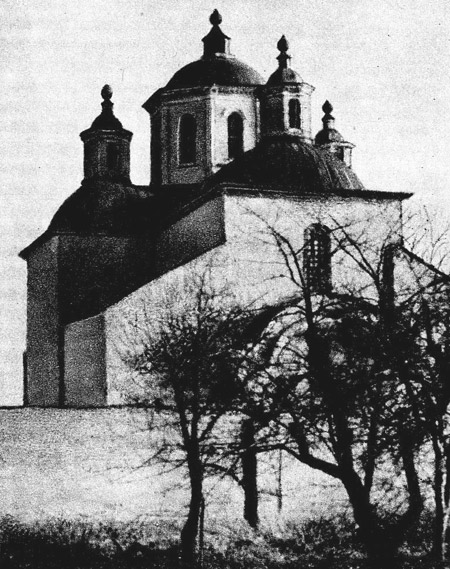 Гамалеевский Харлампиев монастырь. Собор Рождества Пресвятой Богородицы, Гамалиевка (Шосткинский район, Украина, Сумская область). архивная фотография