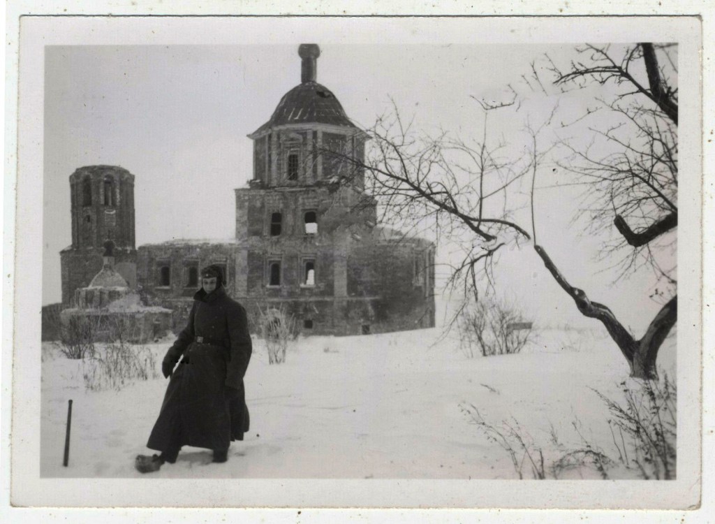Церковь Николая Чудотворца, Багриново (Болховский район, Орловская область). архивная фотография, Фото 1942 г. с аукциона e-bay.de