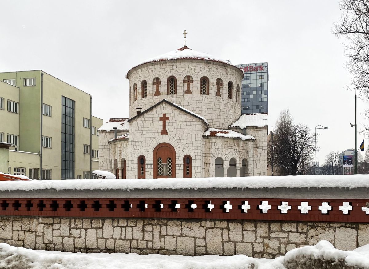 Церковь Преображения Господня, Сараево (Босния и Герцеговина, Прочие страны). фасады, Вид с востока