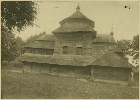 Судовая Вишня. Церковь Троицы Живоначальной (старая). архивная фотография, http://www.fototeka.ihs.uj.edu.pl/navigart/en/node/24344