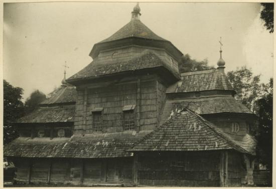 Церковь Троицы Живоначальной (старая), Судовая Вишня (Яворовский район, Украина, Львовская область). архивная фотография, http://www.fototeka.ihs.uj.edu.pl/navigart/en/node/24344