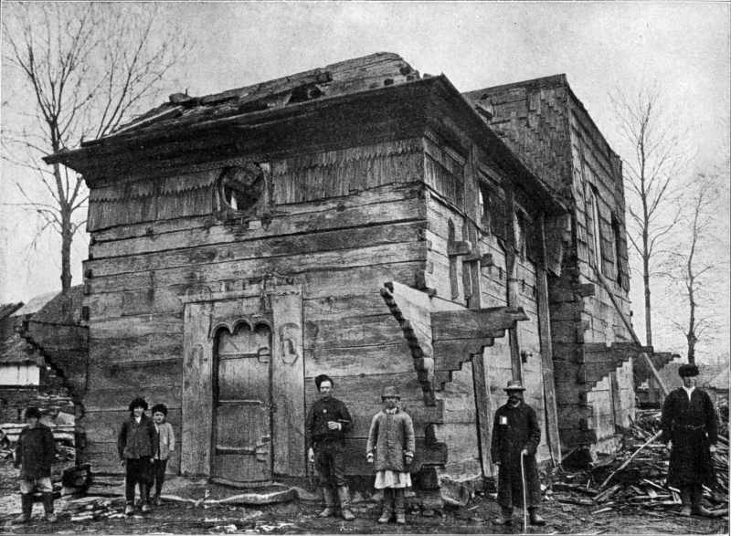 Церковь Троицы Живоначальной (старая), Судовая Вишня (Яворовский район, Украина, Львовская область). архивная фотография, Фото 1909 г. https://www.pslava.info/SudovaVyshnjaM_CerkSvTrijci_007-1,211128.html