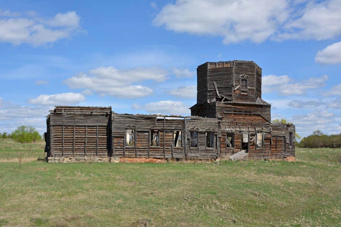 Церковь Михаила Архангела, Каранино (Николаевский район, Ульяновская область). фасады, Вид с юго-запада