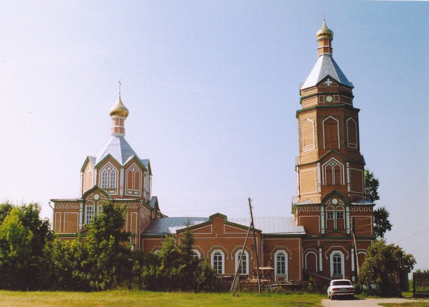 Мурмино. Церковь Троицы Живоначальной. фасады