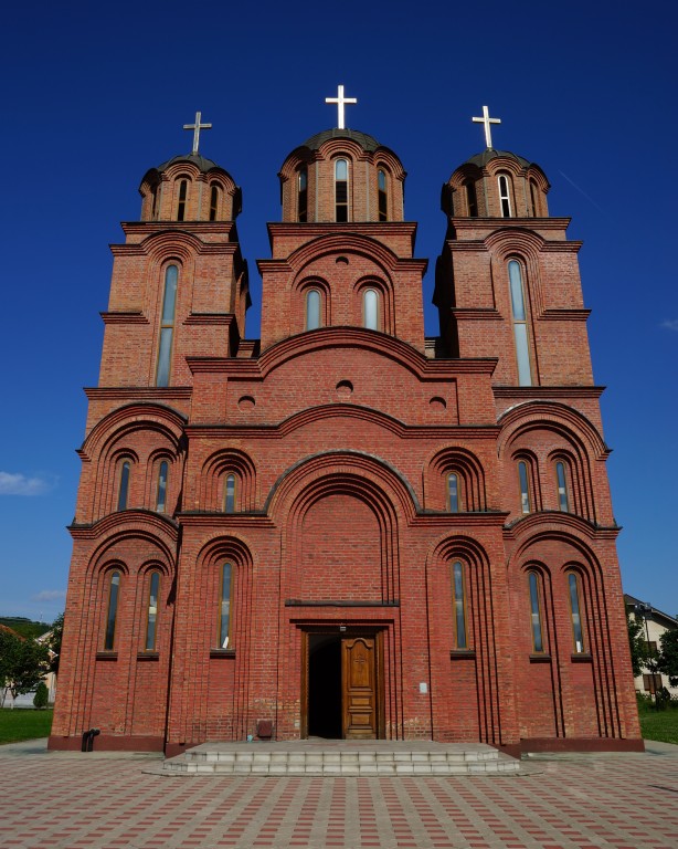 Церковь Параскевы Сербской, Пожаревац (Браничевский округ, Сербия). фасады