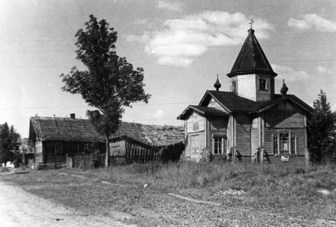 Петрилово. Церковь Вознесения Господня. архивная фотография