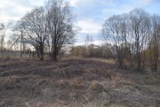 Церковь Троицы Живоначальной, Храмовое место (вид с юго-восточной стороны)<br>, Волосово-Звягино, Козельский район, Калужская область