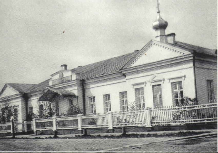 Домовая церковь Александра Ошевенского при бывшем духовном училище, Каргополь (Каргопольский район, Архангельская область). архивная фотография