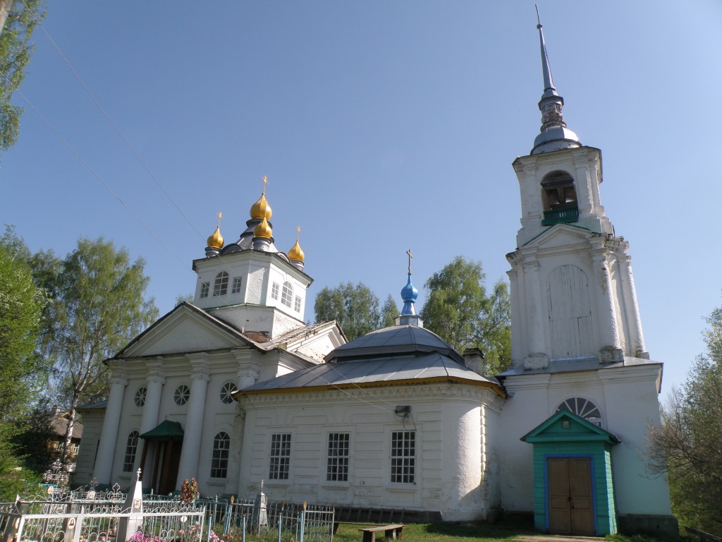 Церковь Успения Пресвятой Богородицы во Льгове, Успенье, урочище (Галичский район, Костромская область). фасады