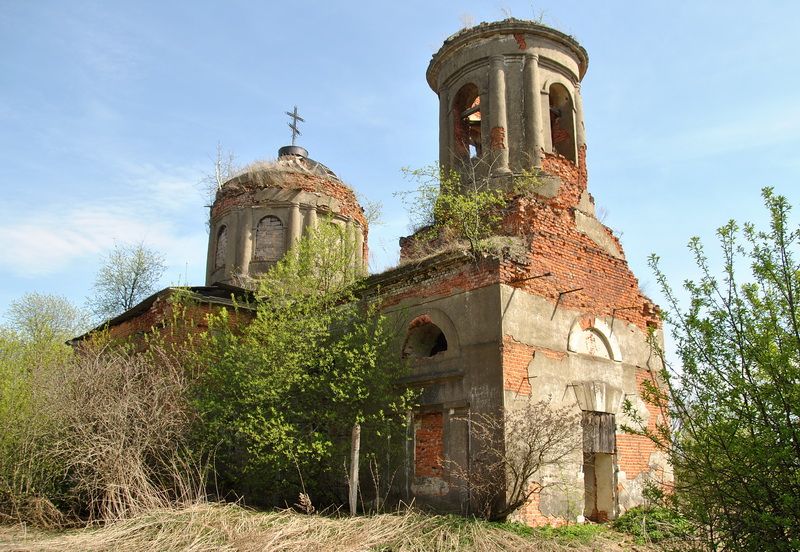 Тимирязево. Церковь Георгия Победоносца. фасады