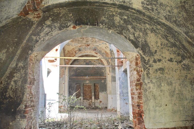 Церковь Георгия Победоносца, Тимирязево (Чернский район, Тульская область). интерьер и убранство