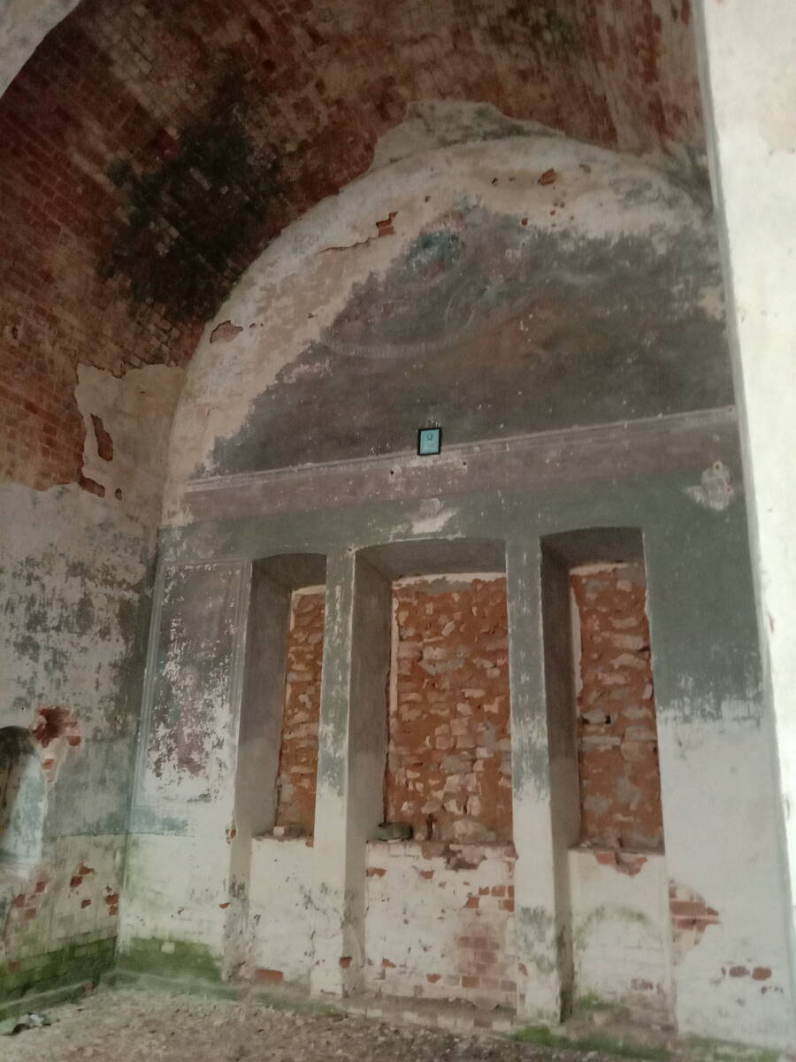 Церковь Георгия Победоносца, Тимирязево (Чернский район, Тульская область). интерьер и убранство