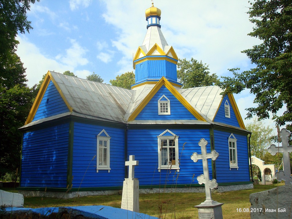Тумиловичи. Церковь Георгия Победоносца. фасады
