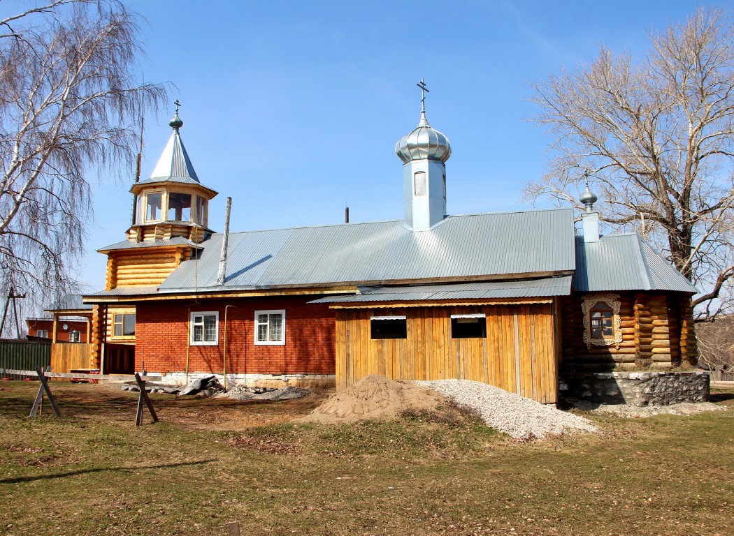 Большой Китяк. Церковь Зосимы и Савватия Соловецких (новая). фасады