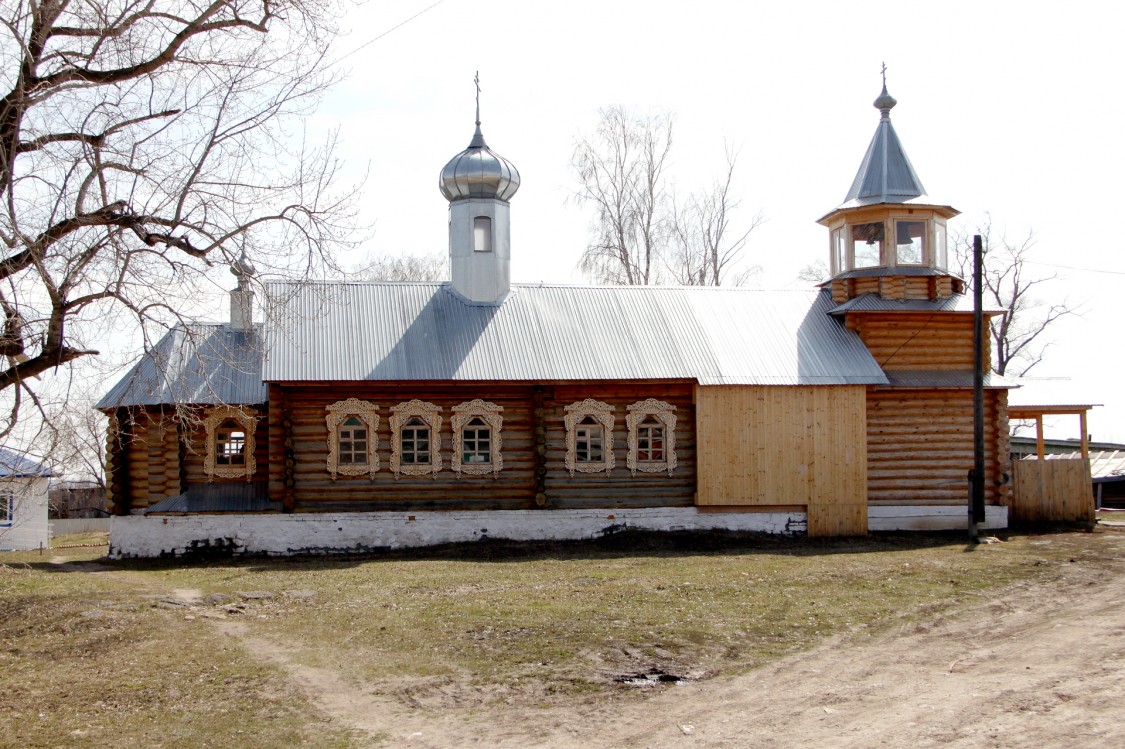 Большой Китяк. Церковь Зосимы и Савватия Соловецких (новая). фасады