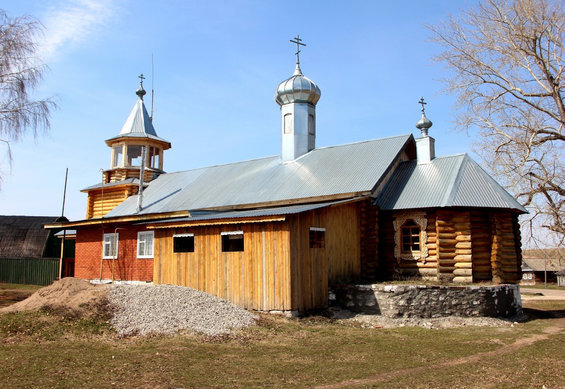 Большой Китяк. Церковь Зосимы и Савватия Соловецких (новая). фасады