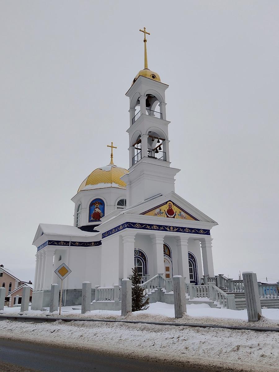 фасады. Церковь Покрова Пресвятой Богородицы, Малая Царевщина (Красноярский район, Самарская область)