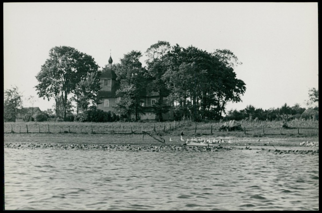 Пинковичи. Церковь Покрова Пресвятой Богородицы. архивная фотография, Частная коллекция. Фото 1936 г.