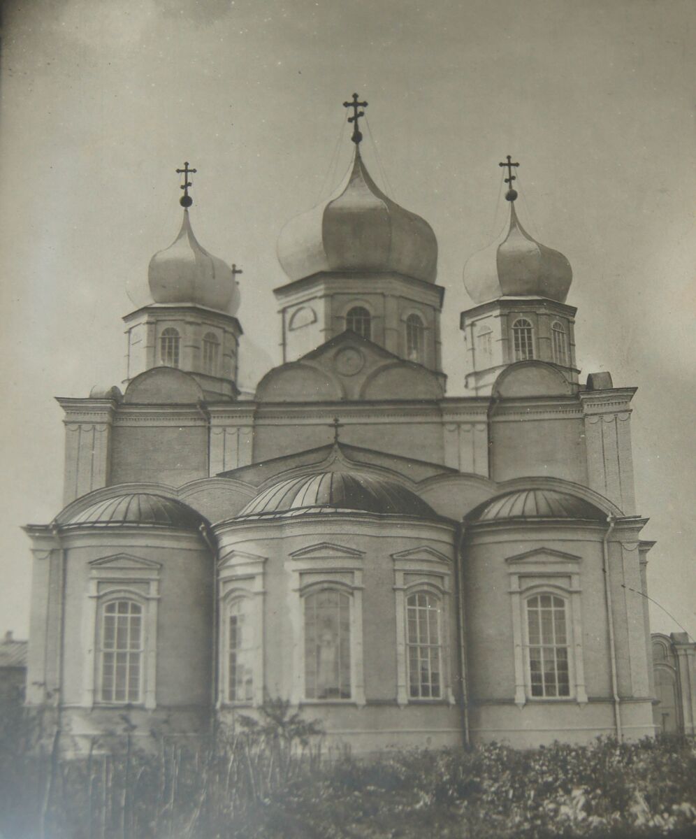 Богородичный Всехсвятский женский монастырь. Собор Положения Ризы Господней, Болхов (Болховский район, Орловская область). архивная фотография, Старинное фото из фондов Болховского краеведческого музея