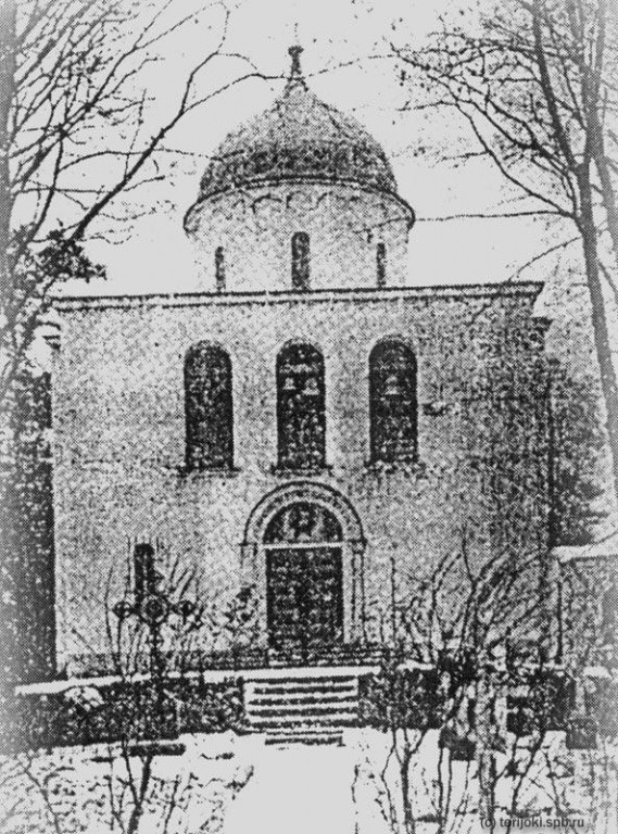 Выборг. Церковь Всех Святых на кладбище Ристимяки. архивная фотография