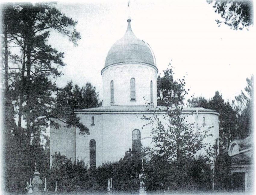 Выборг. Церковь Всех Святых на кладбище Ристимяки. архивная фотография