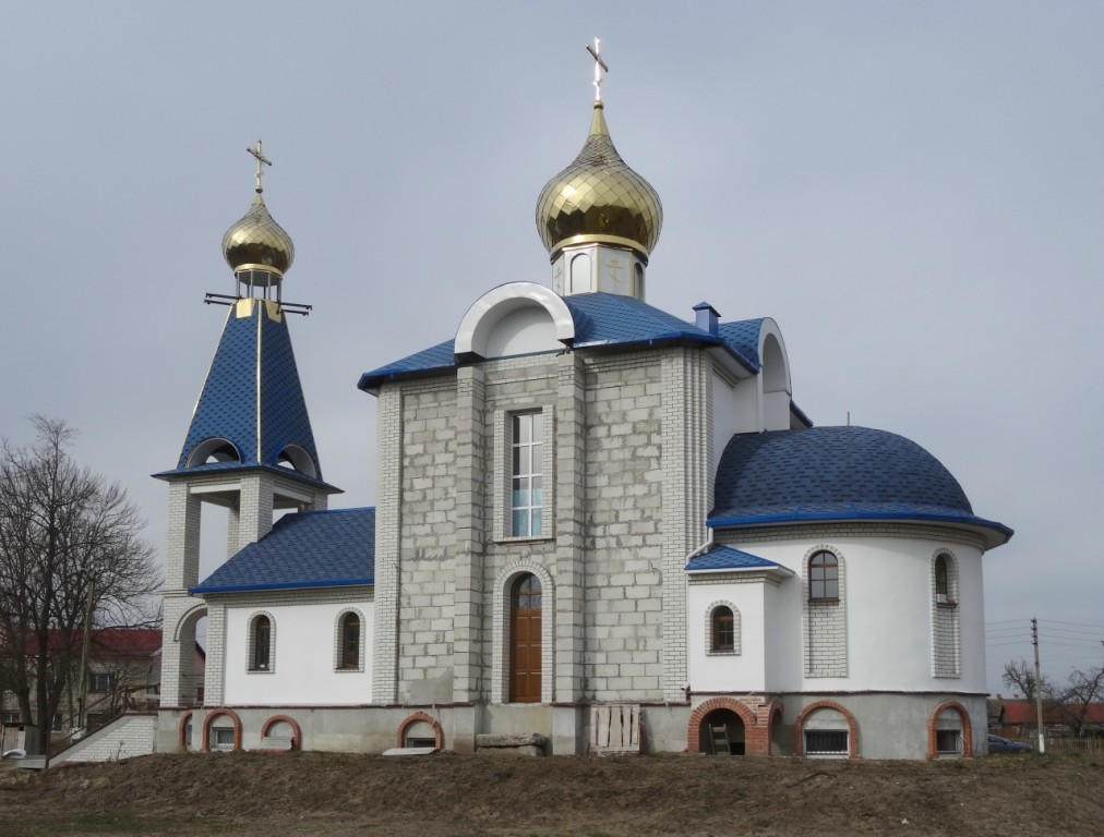 Песочная Буда. Церковь Успения Пресвятой Богородицы (строящаяся). фасады