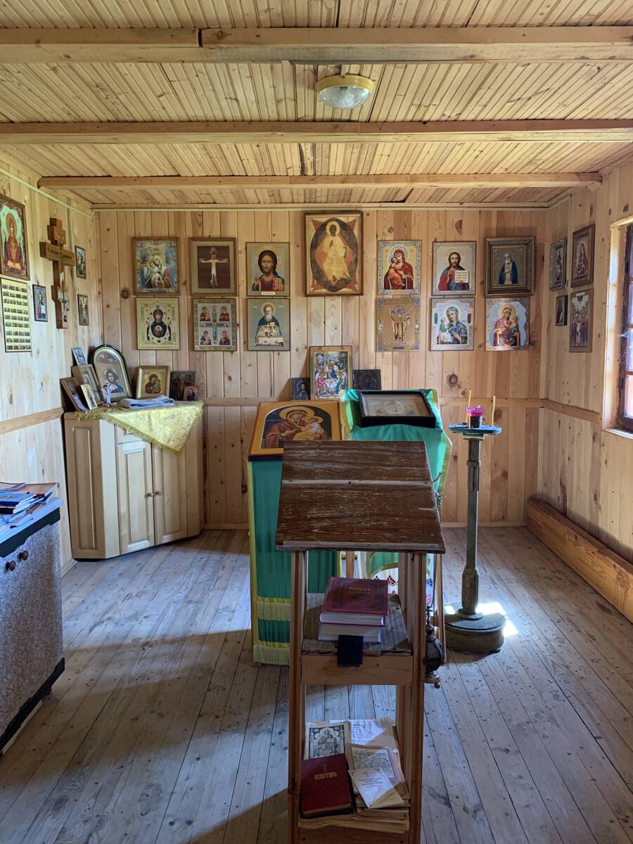 Перемышльский Троицкий Лютиков монастырь. Неизвестная часовня, Корекозево (Перемышльский район, Калужская область). интерьер и убранство