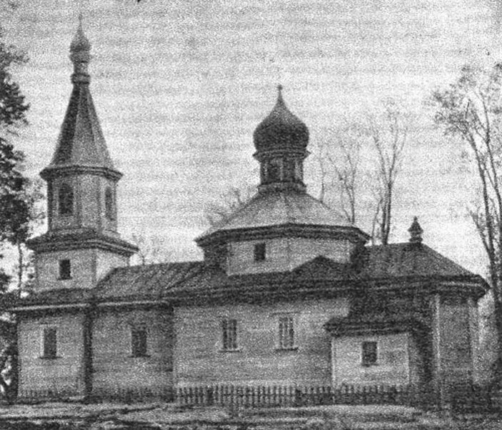 Карасин. Церковь Михаила Архангела. архивная фотография