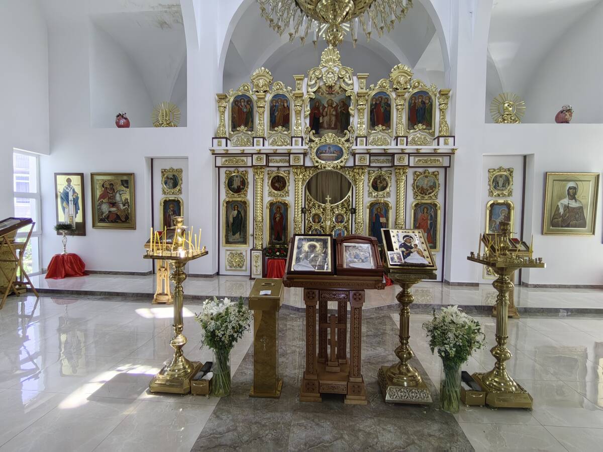 Церковь Нины равноапостольной (новая), Головинка (Сочи, город, Краснодарский край). интерьер и убранство